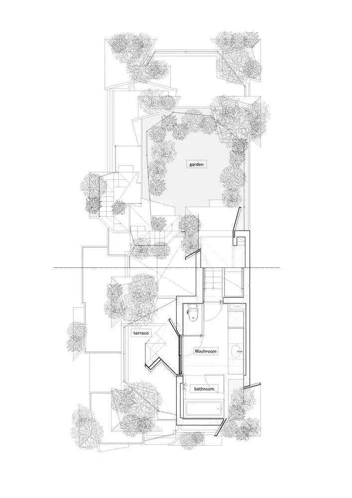 混凝土重构的有机建筑，高密度复杂住宅，森林之家|平田晃久 / Akihisa Hirata | 极速案例-极速工作流